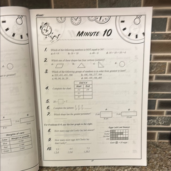 Sixth Grade Math Workbook Set - Picture 4 of 12